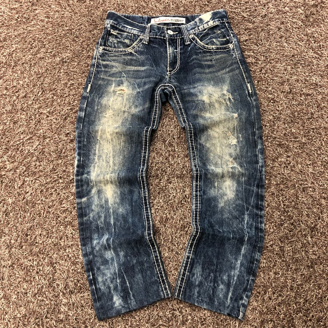 버커루 워싱 데님 팬츠 상품이미지1