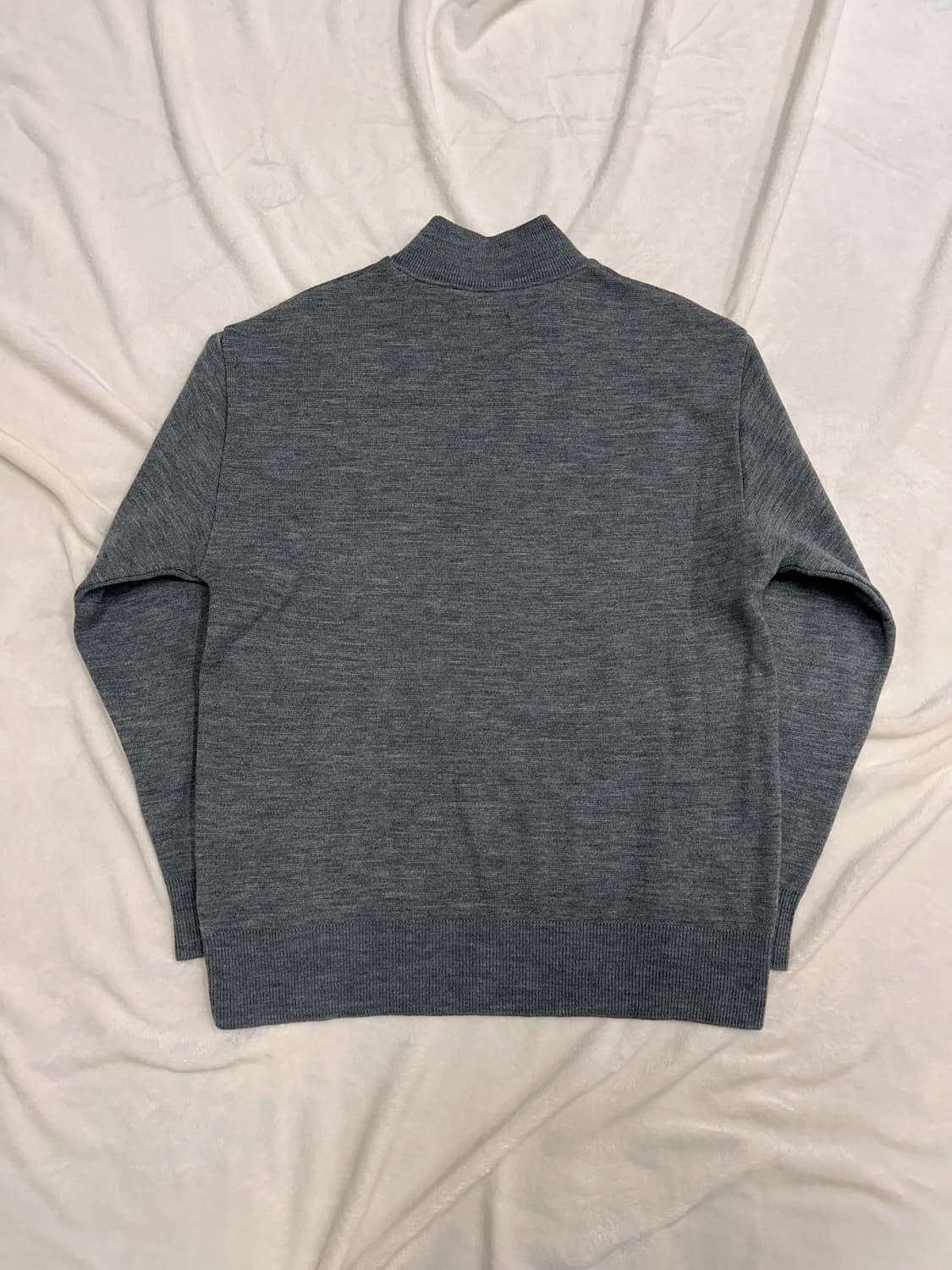 (1)유나이티드 도쿄 하프집업 니트 그레이 상품이미지5