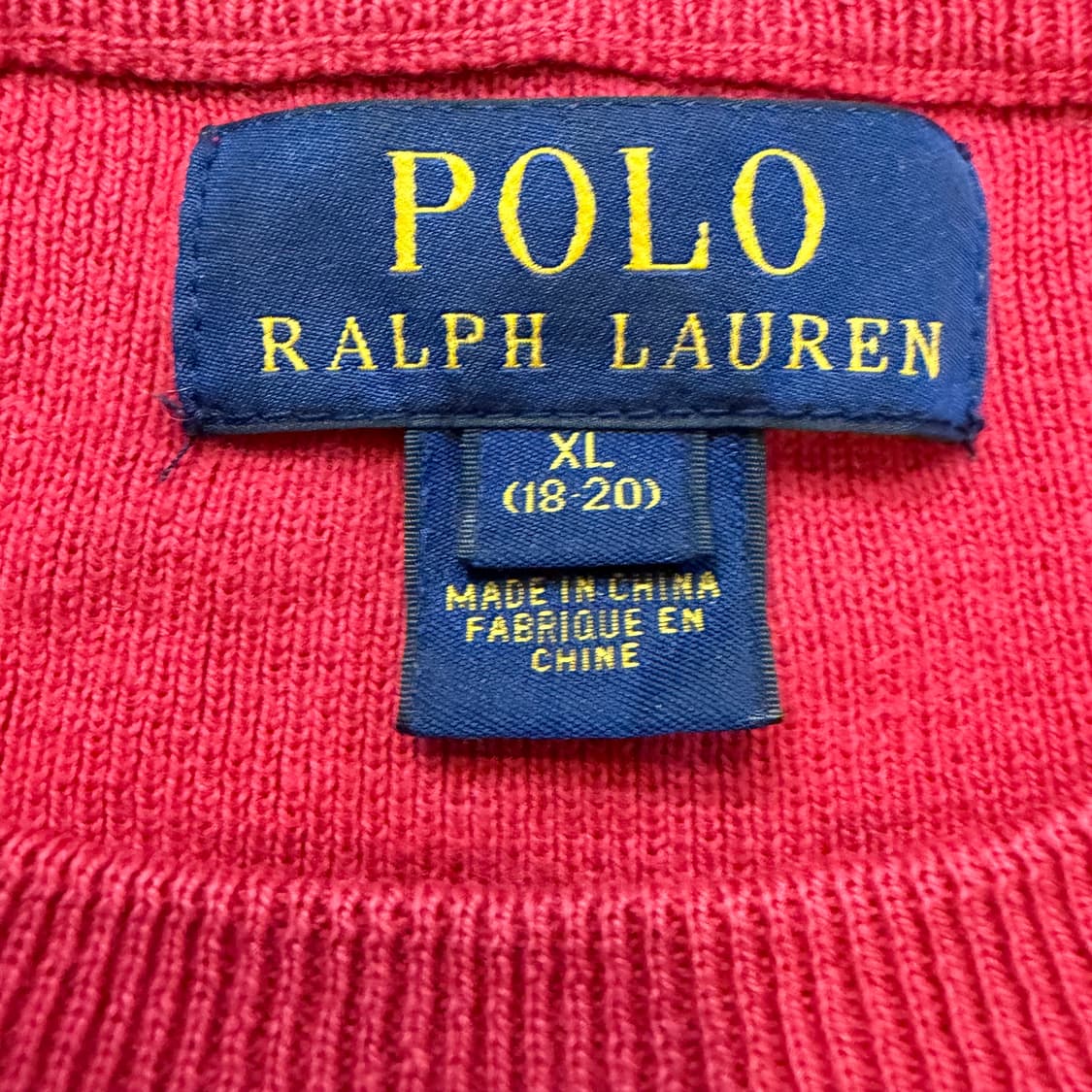 폴로 랄프로렌 코튼 패치 니트  상품이미지3