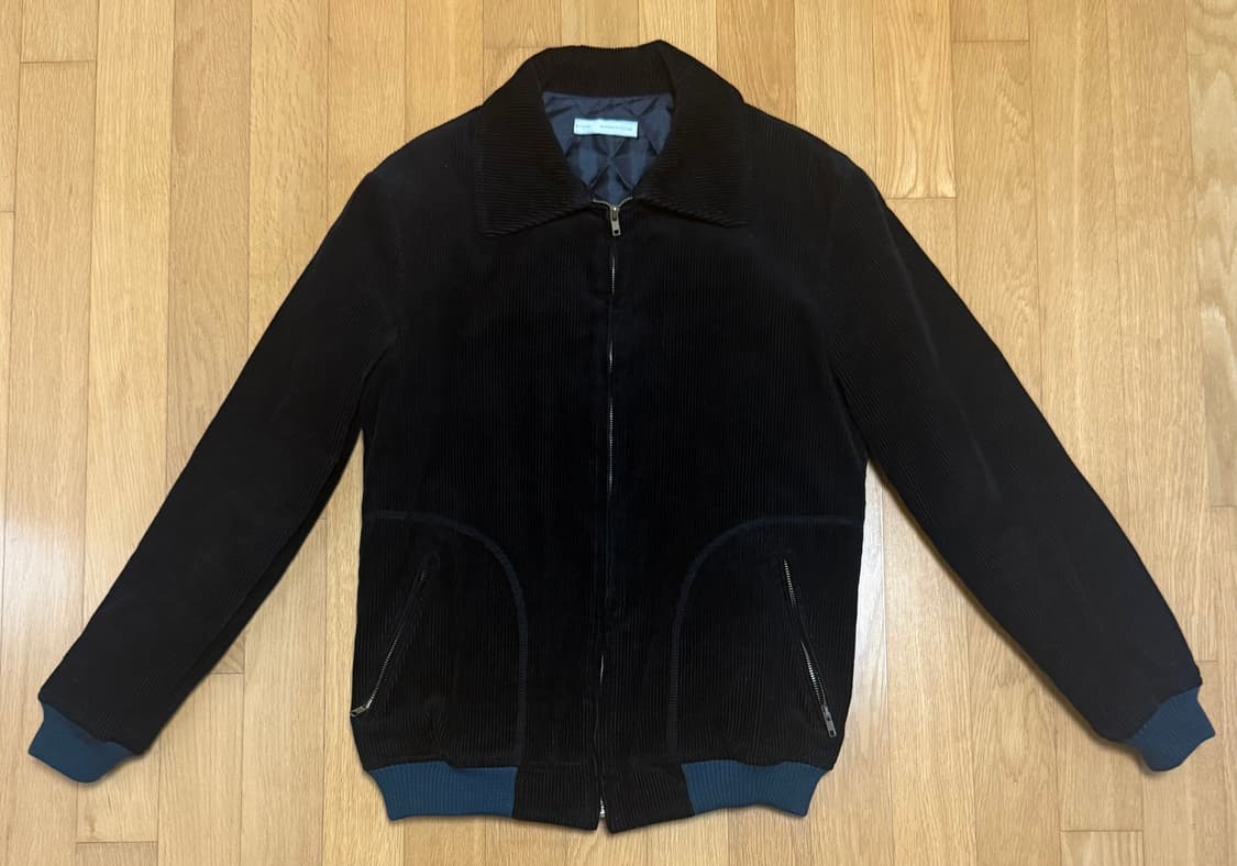 넘버나인 코듀로이 재킷 블랙 상품이미지1