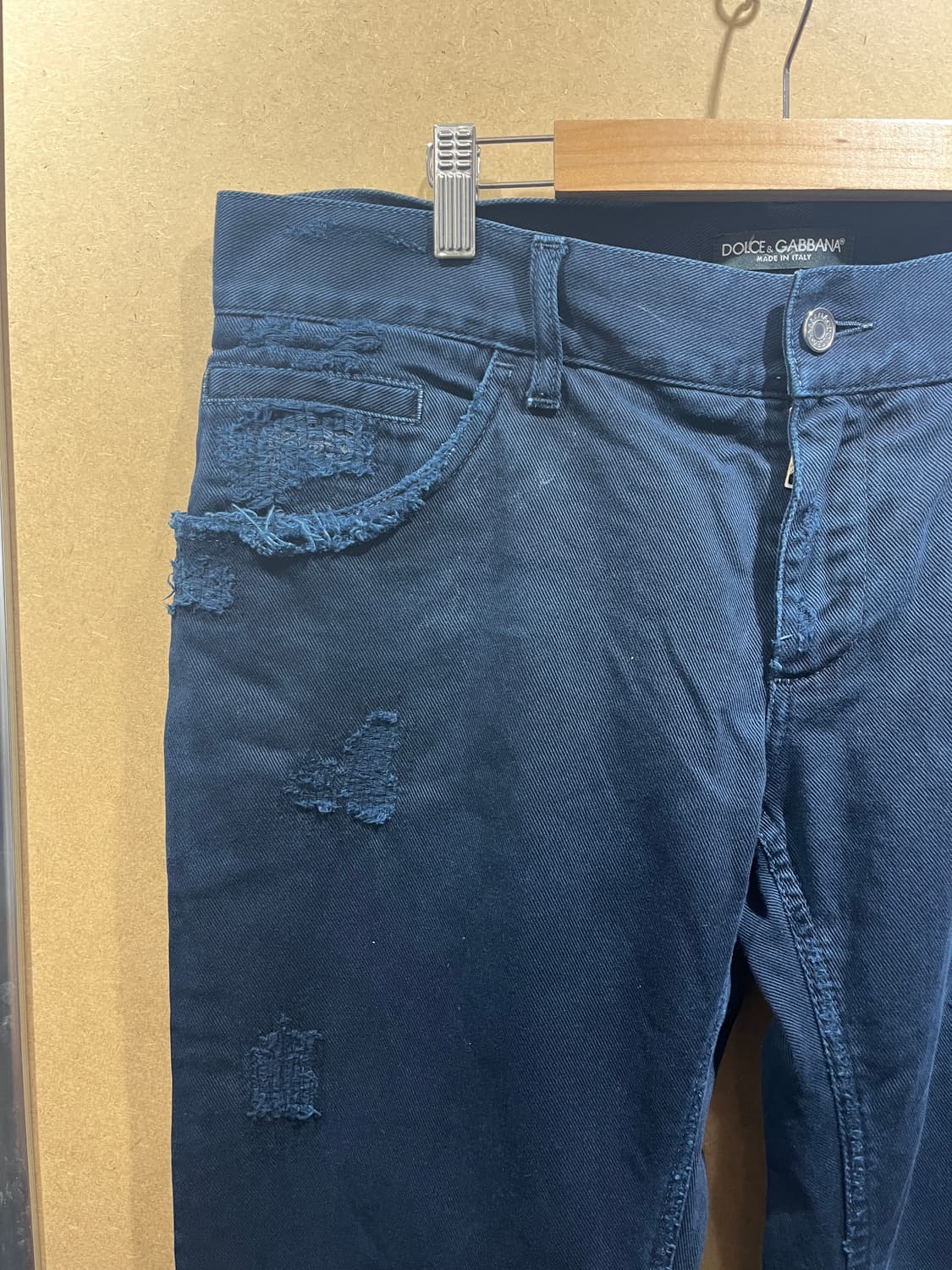 돌체앤 가바나 데미지 데님팬츠 상품이미지4