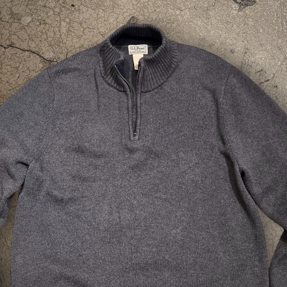 00s L.L.Bean  쿼터집업 스웨터 상품이미지2