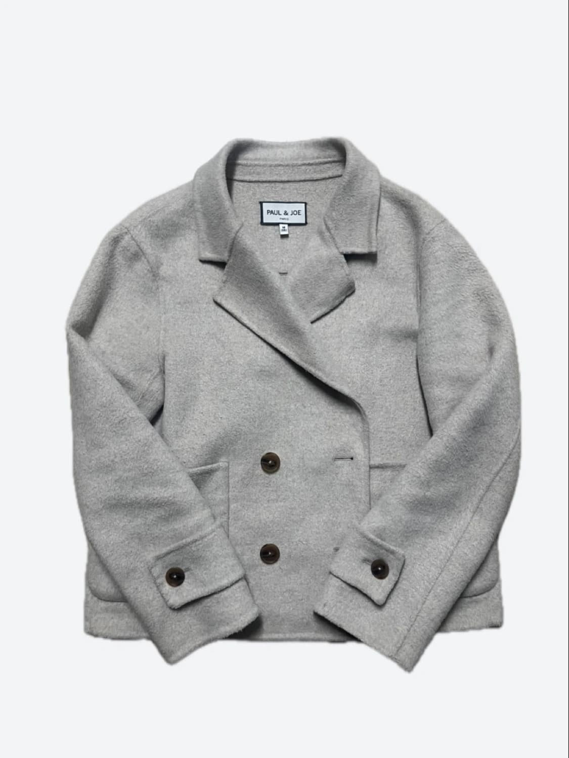 폴앤조 크롭 봄코트 판매 상품이미지1