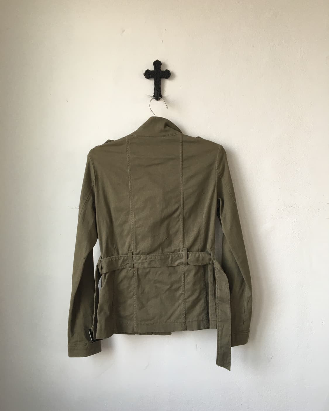 Button point high neck jacket 상품이미지4