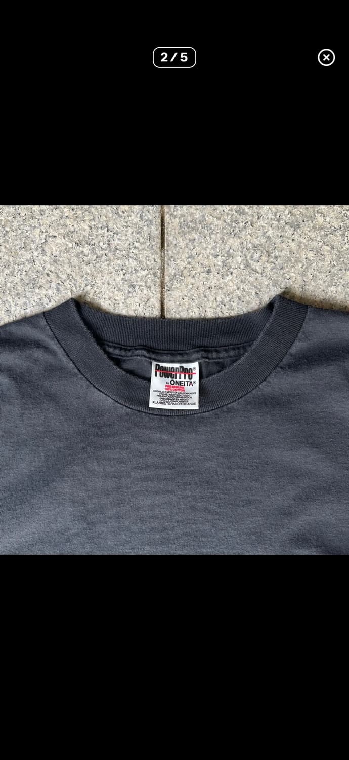 90s 카멜 시가렛 포켓 티셔츠XL 상품이미지2