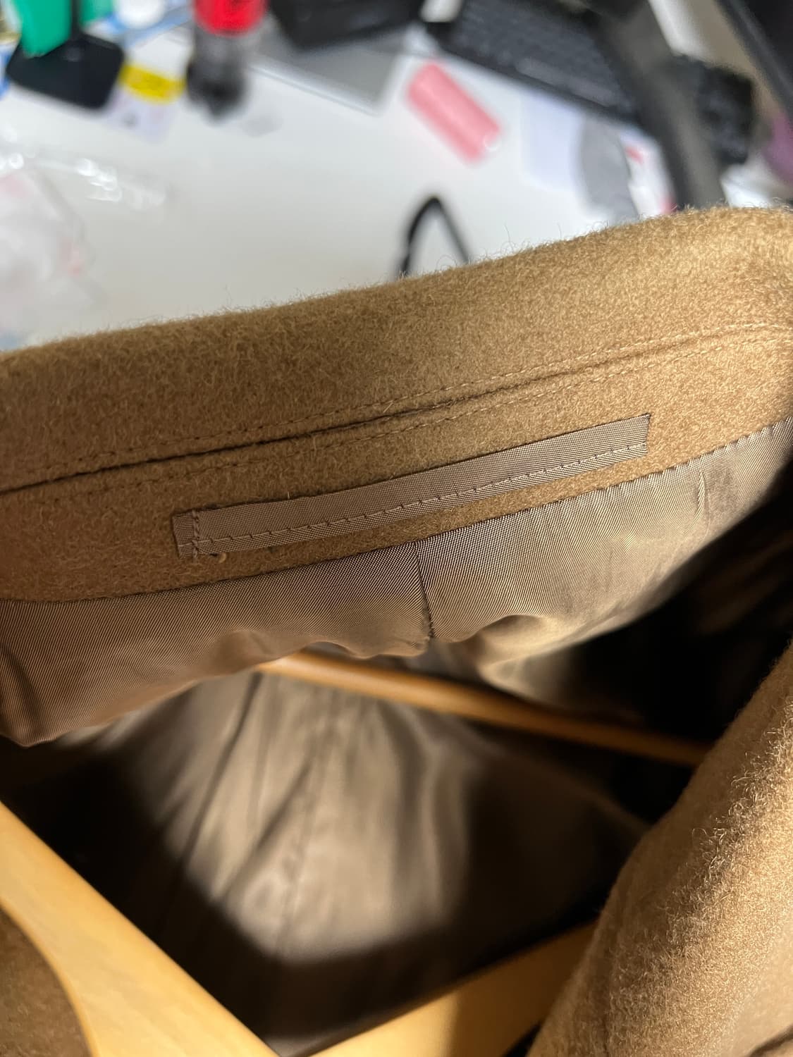 Mngu 17fw 더블코트 카멜 S 상품이미지3