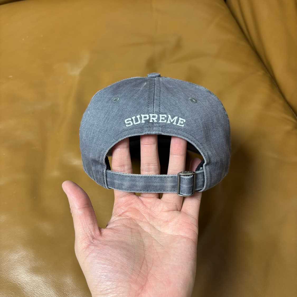 슈프림 S로고 6패널 볼캡 모자 피그먼트 그레이 상품이미지7