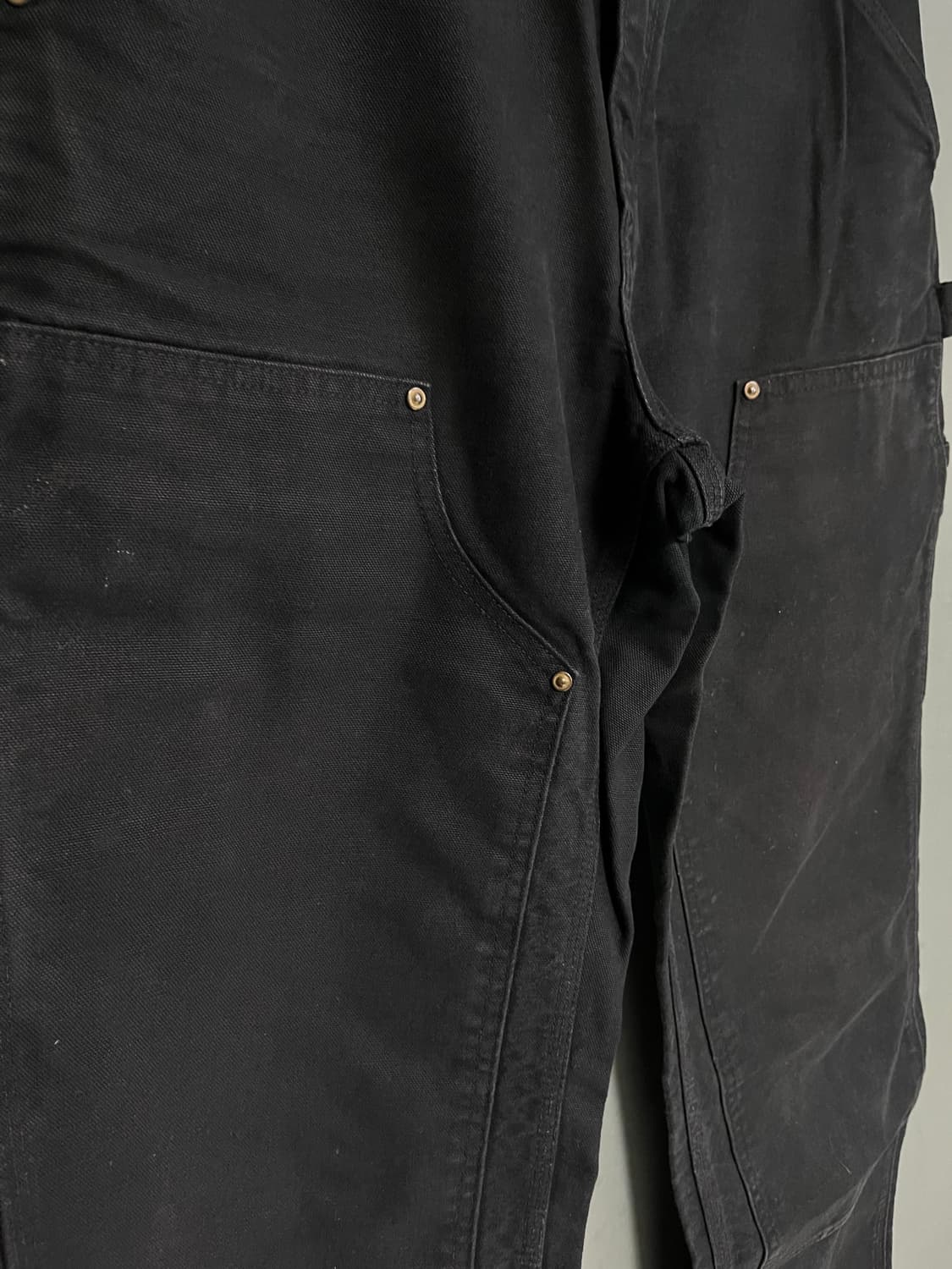 칼하트 US 더블니 블랙 31x32 상품이미지6