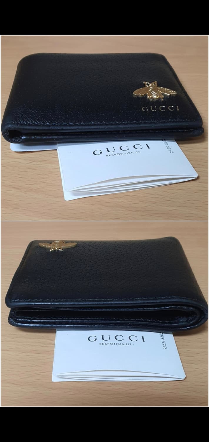 구찌 꿀벌 반지갑/지갑 정품A급(감정O) 상품이미지8