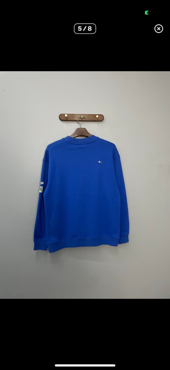 아더에러 블루 패치 맨투맨 A3510 상품이미지5