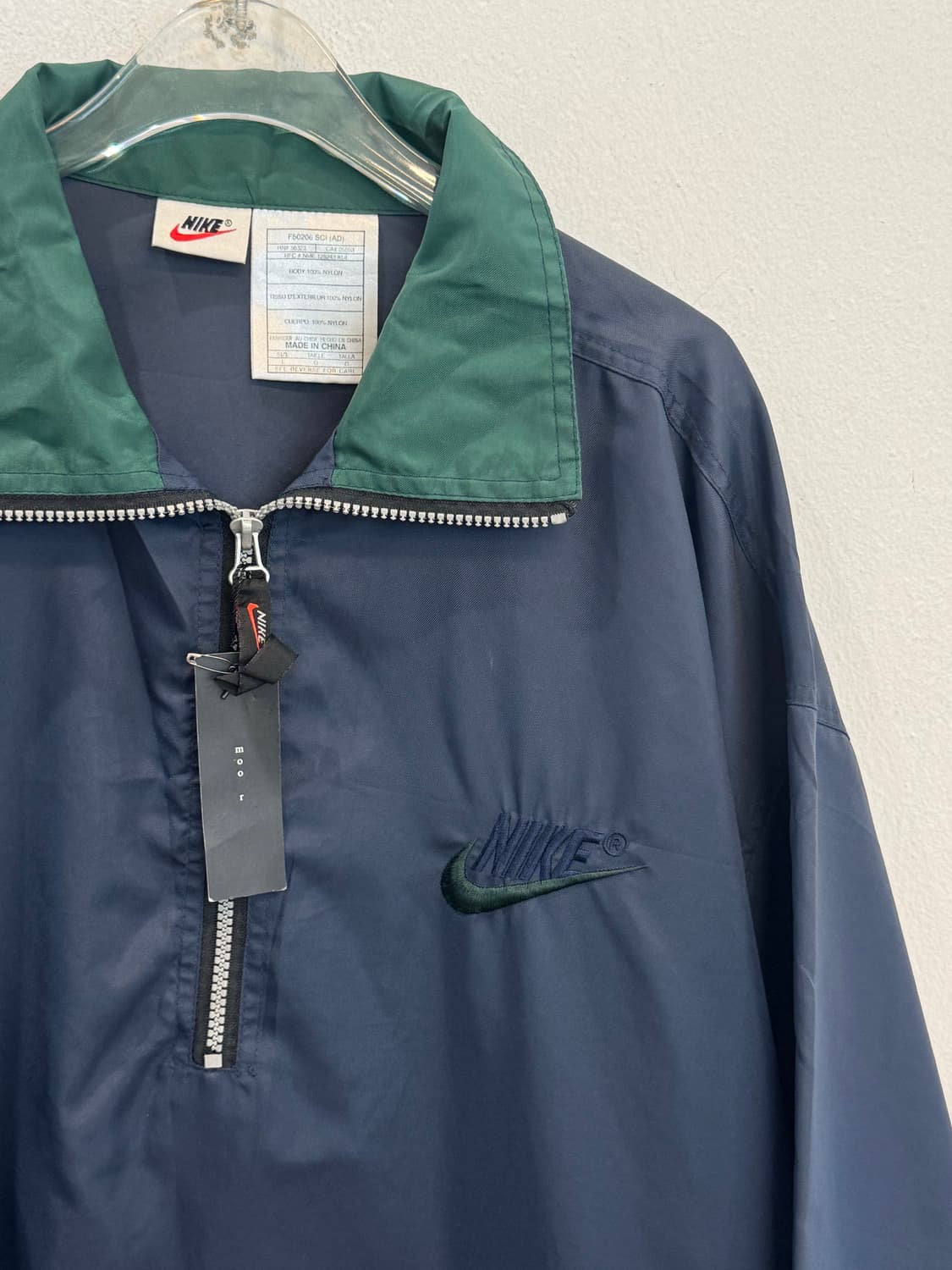 Nike Vintage Nylon Semi Zip-Up Anorak  상품이미지4