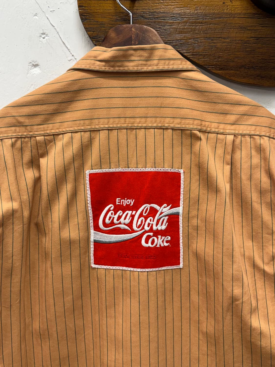 90s Coca-Cola Uniform Short Sleeve Shirt 상품이미지5