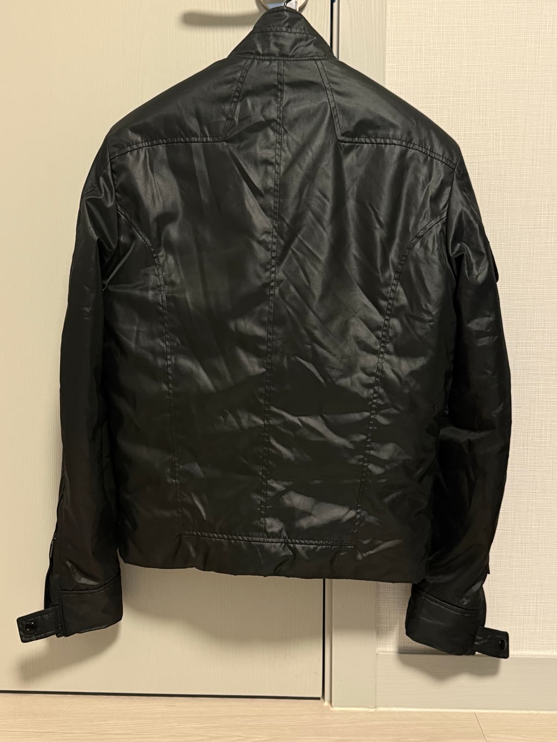 시스템 사선집업 포켓 고딕 자켓 상품이미지2