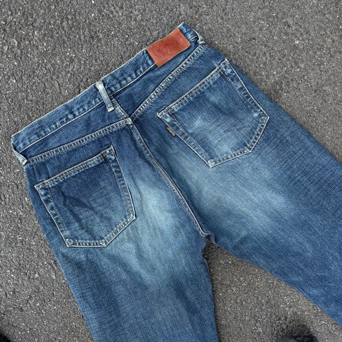 일본 오쉬코쉬 비고쉬 셀비지 데님 팬츠 상품이미지9