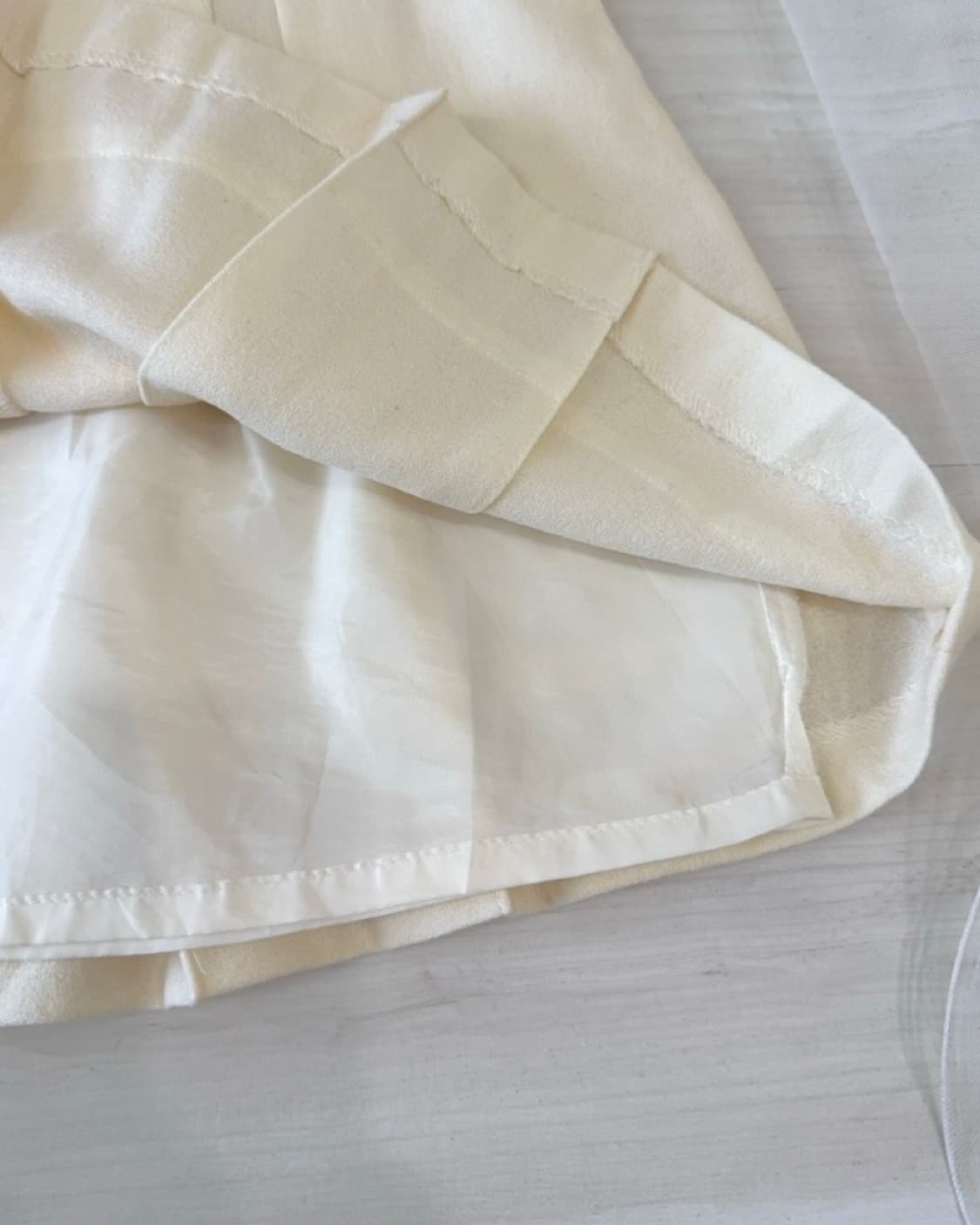 Butter ivory wool skirt 상품이미지6