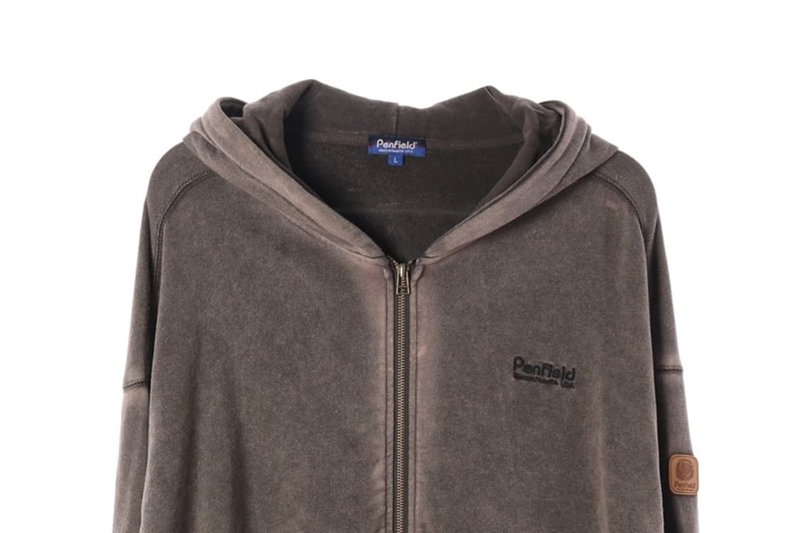 펜필드 피그먼트 다잉 워시드 후드 집업 L 상품이미지3