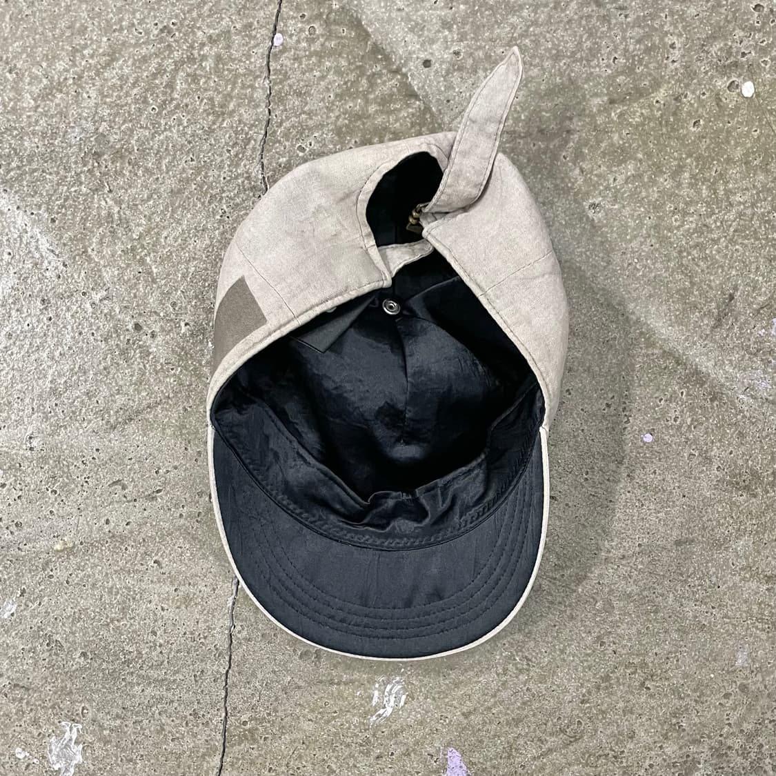 마인드라이팅슬로건 린넨 캡 상품이미지5