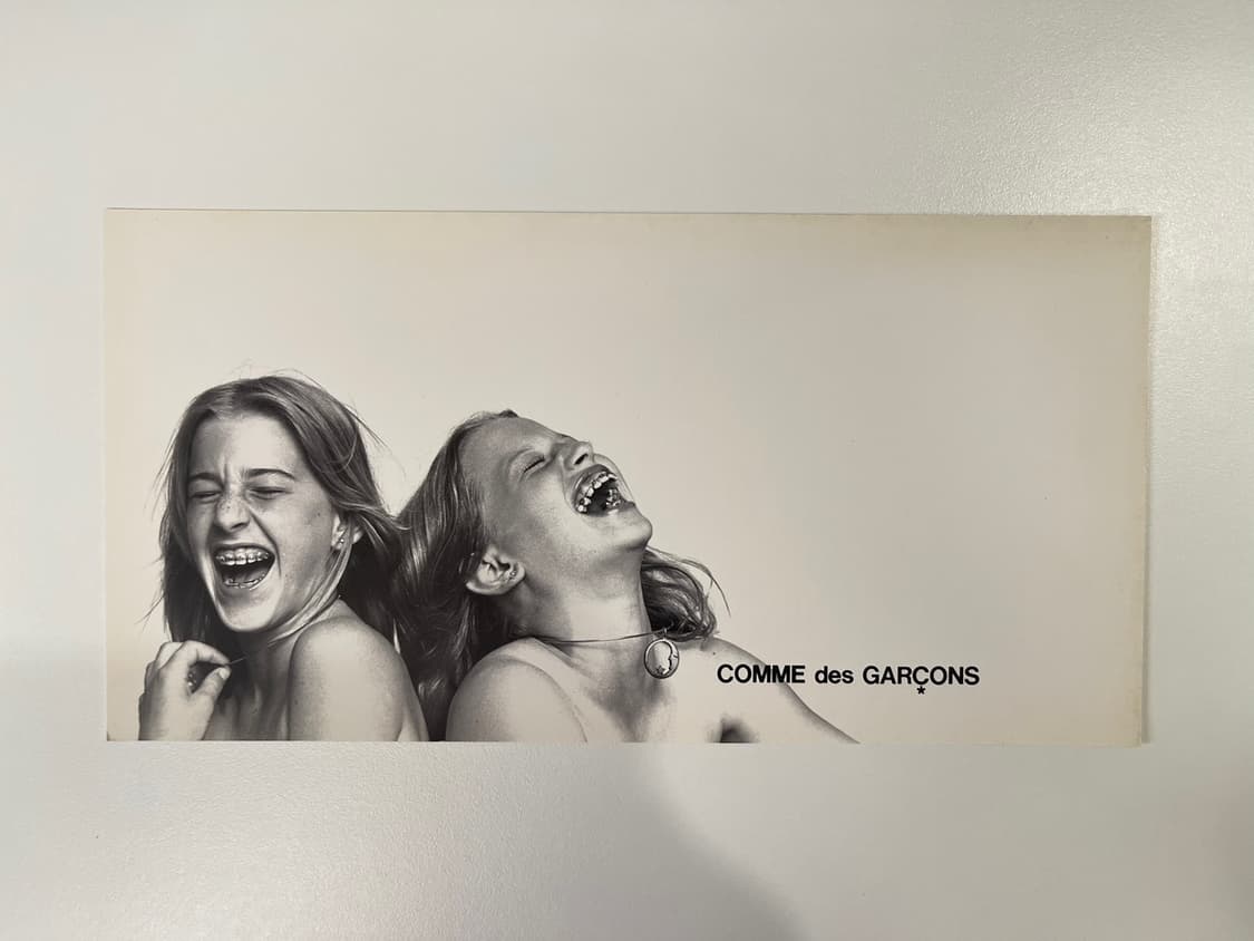 꼼데가르송 COMME des GARCONS 아트 포토 AD1988 상품이미지2