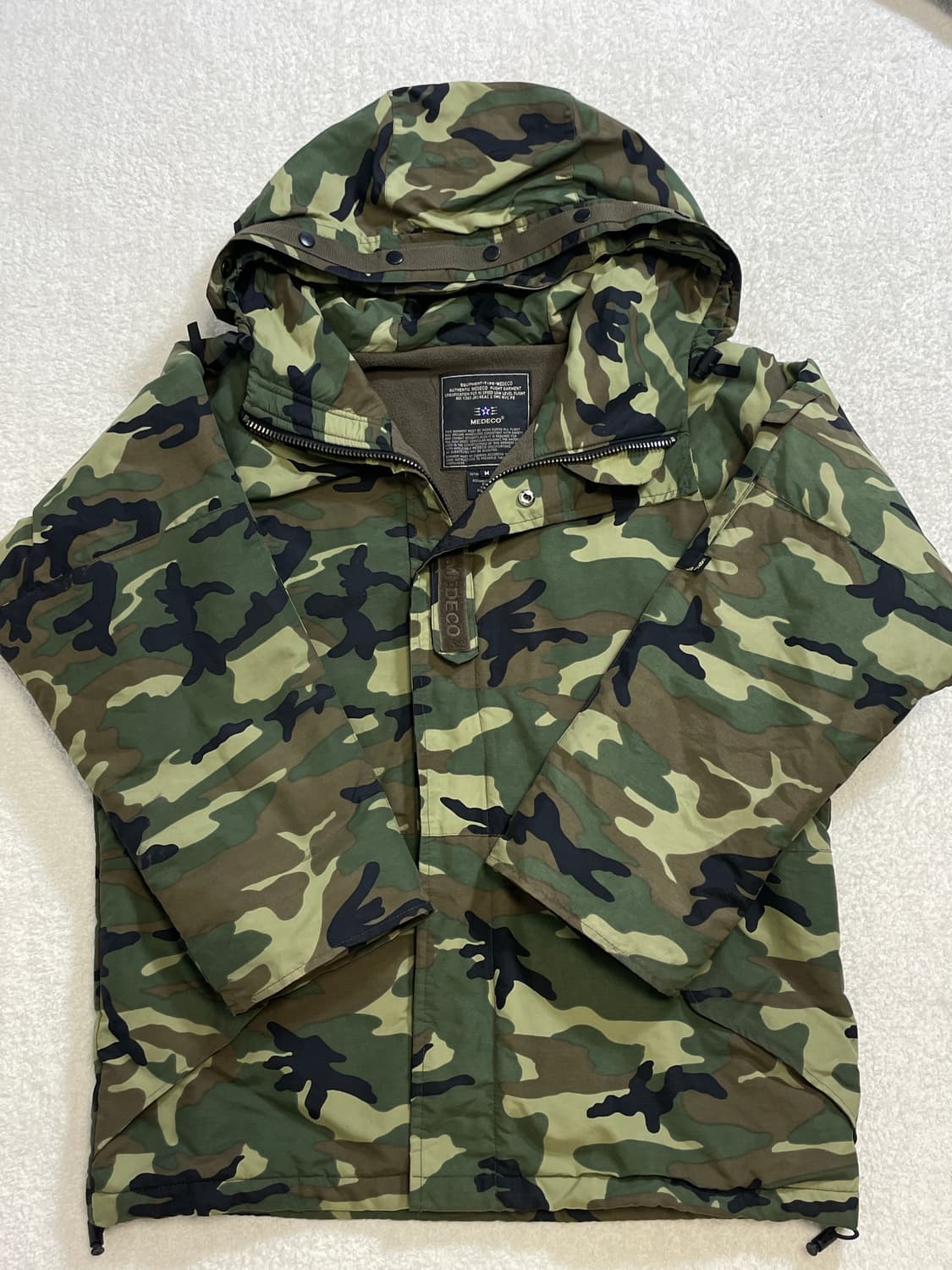 메데코 플리라이너 밀리터리자켓 상품이미지1
