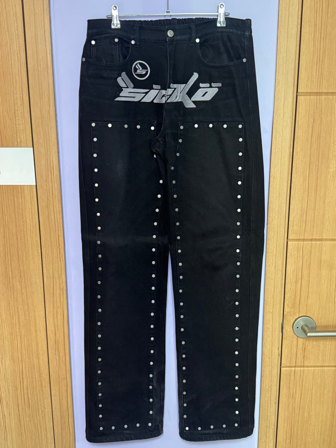 AFB X SICKO DOUBLE KNEE STUDDED PANTS 상품이미지3