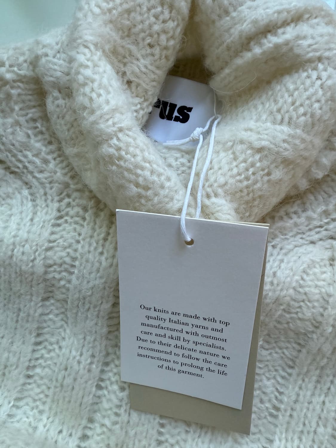 RUS 루스 후타고 알파카 니트 S 상품이미지4