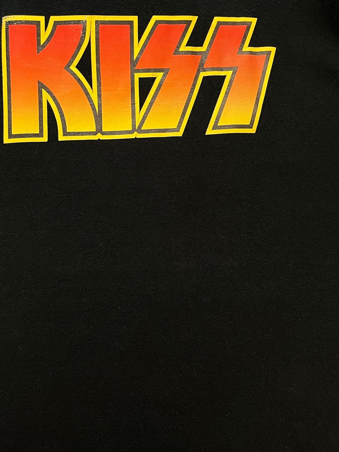 KISS 락 밴드 반팔티 블랙 L #csz432 상품이미지6
