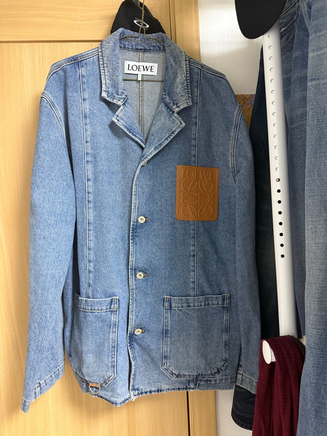  로에베 데님 블레이져 상품이미지1