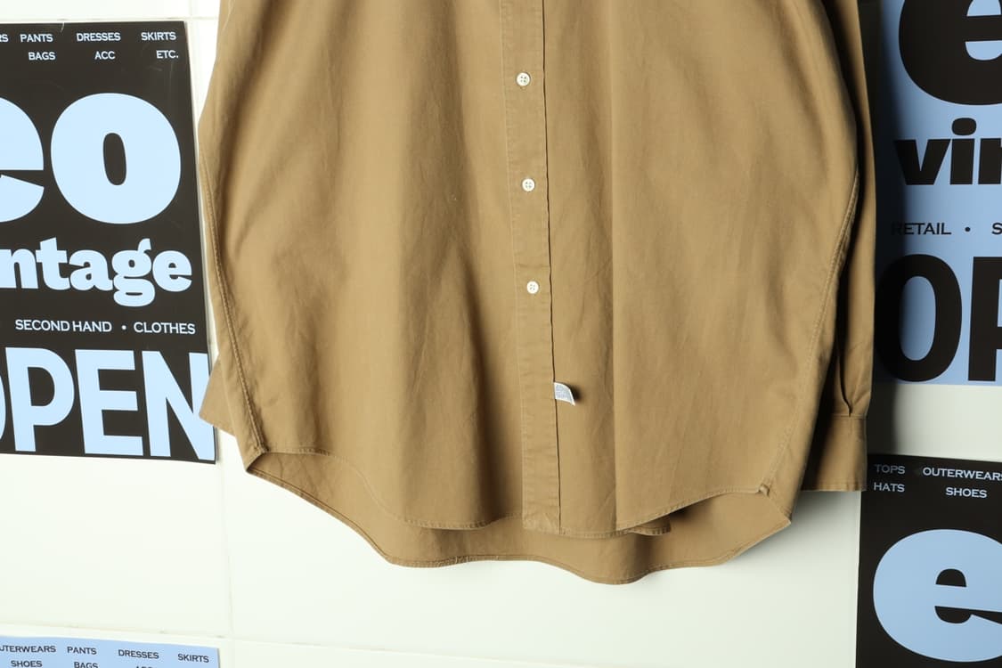 (L-3XL) 폴로 랄프로렌 셔츠 남방 USA 무지 된장-H31849 상품이미지4