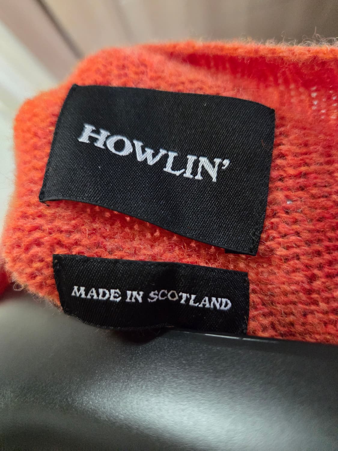 하울린 니트 XL사이즈 오렌지 상품이미지3