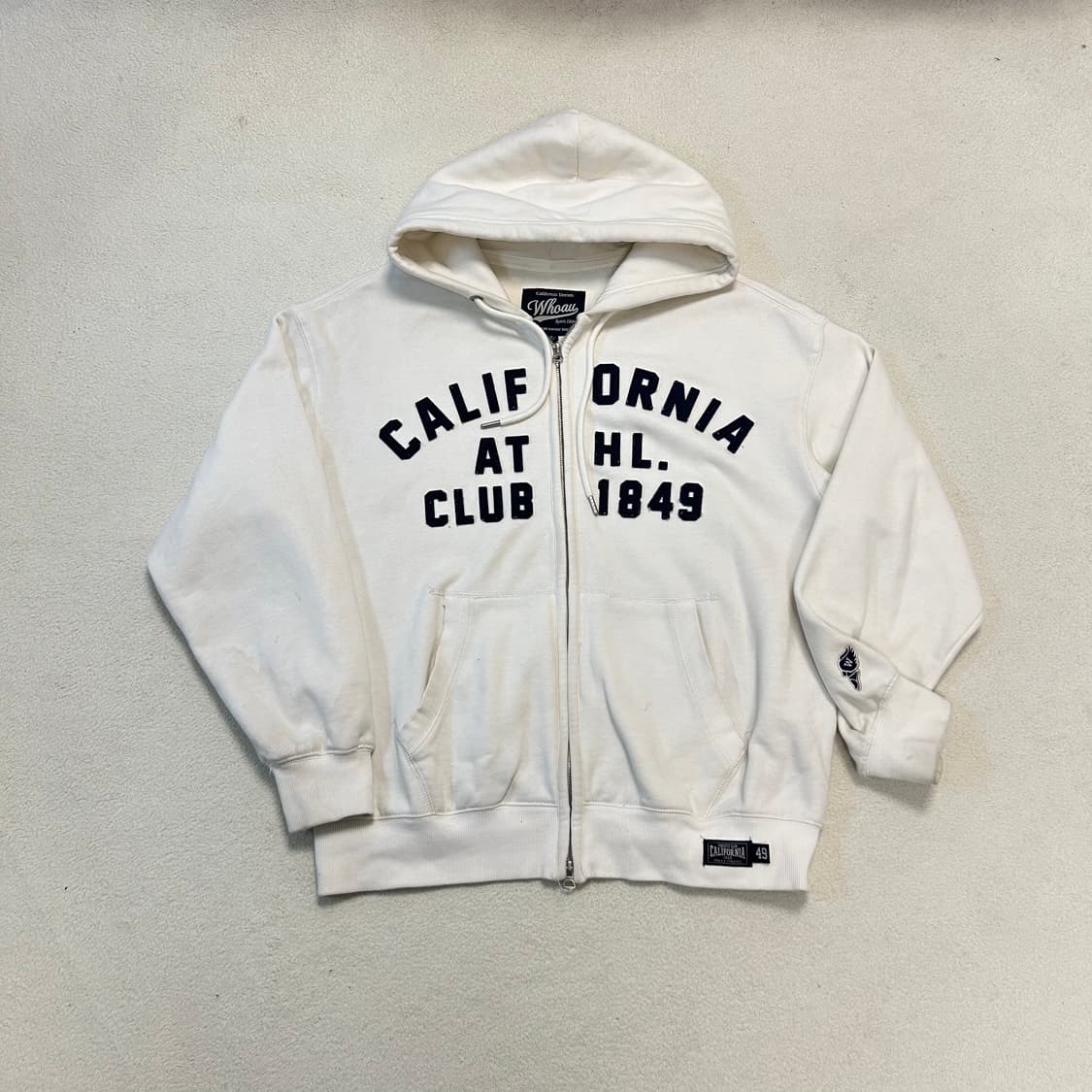 Who.A.U White 2way Hood Zip-up 상품이미지4