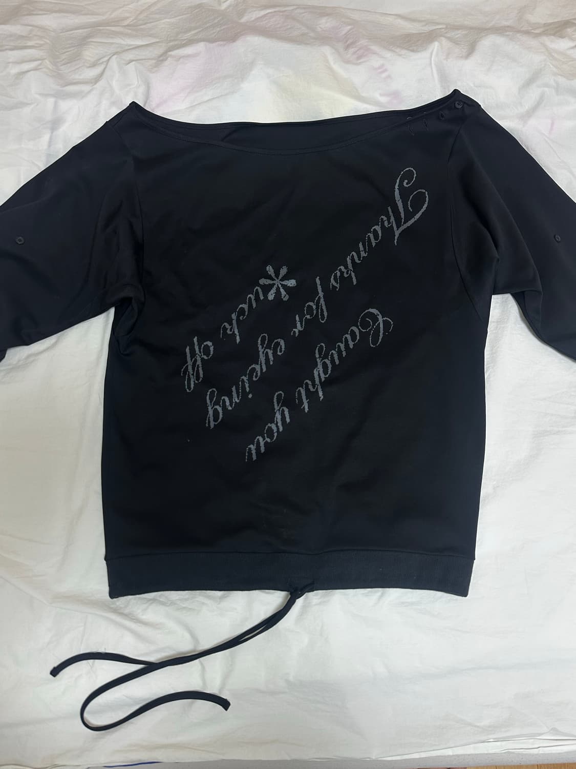 오도어 It girl tee skirt 상품이미지4