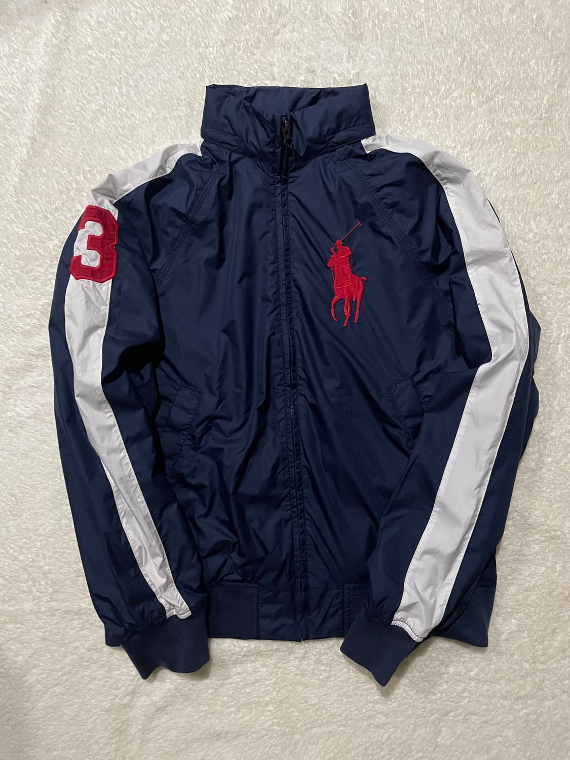 폴로 랄프로렌 레드 빅포니 트랙 자켓 네이비 #3 상품이미지2