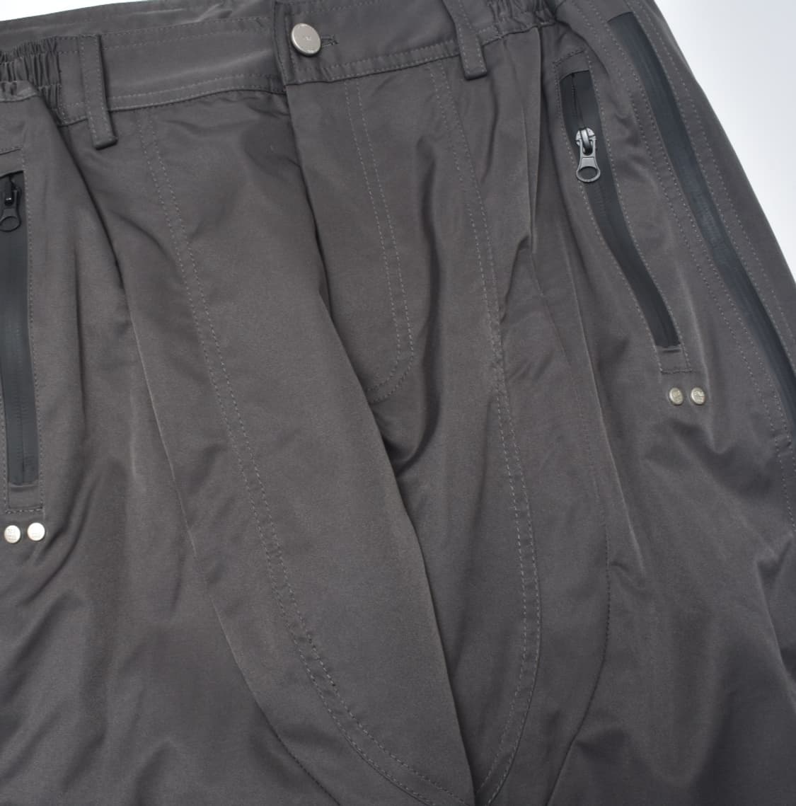 파프롬왓 나일론 디테일 바지 파라슈트 팬츠 M N0748 상품이미지3