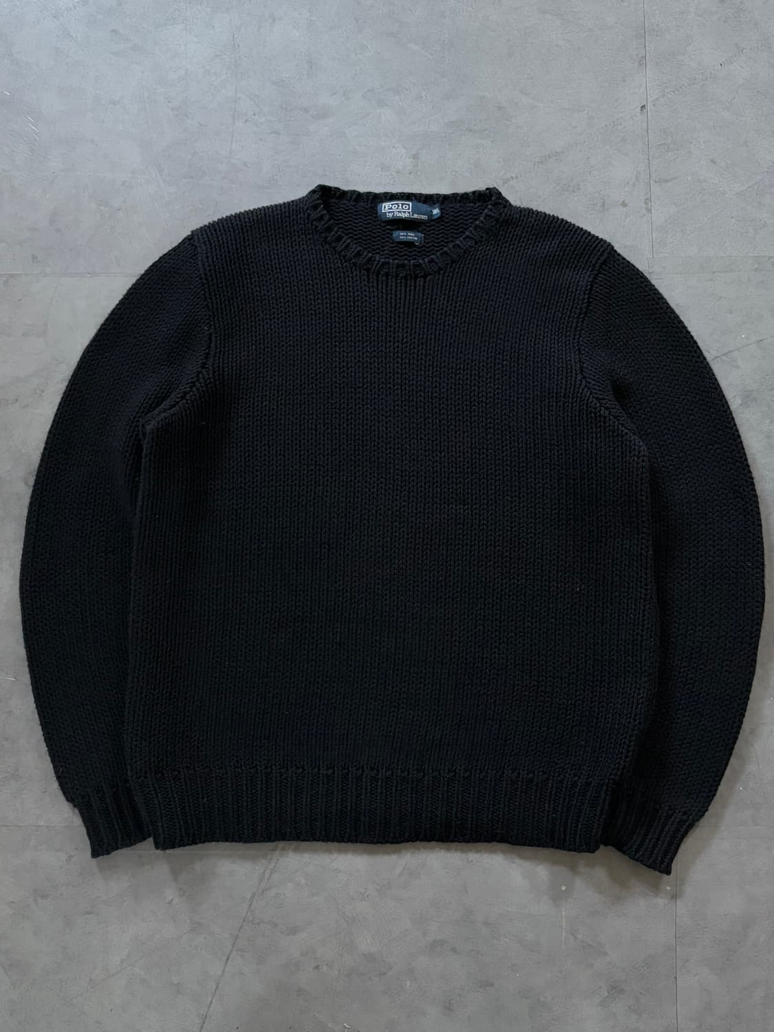 Polo 폴로 랄프로렌 엘보우 패치 헤비 울 니트 상품이미지2