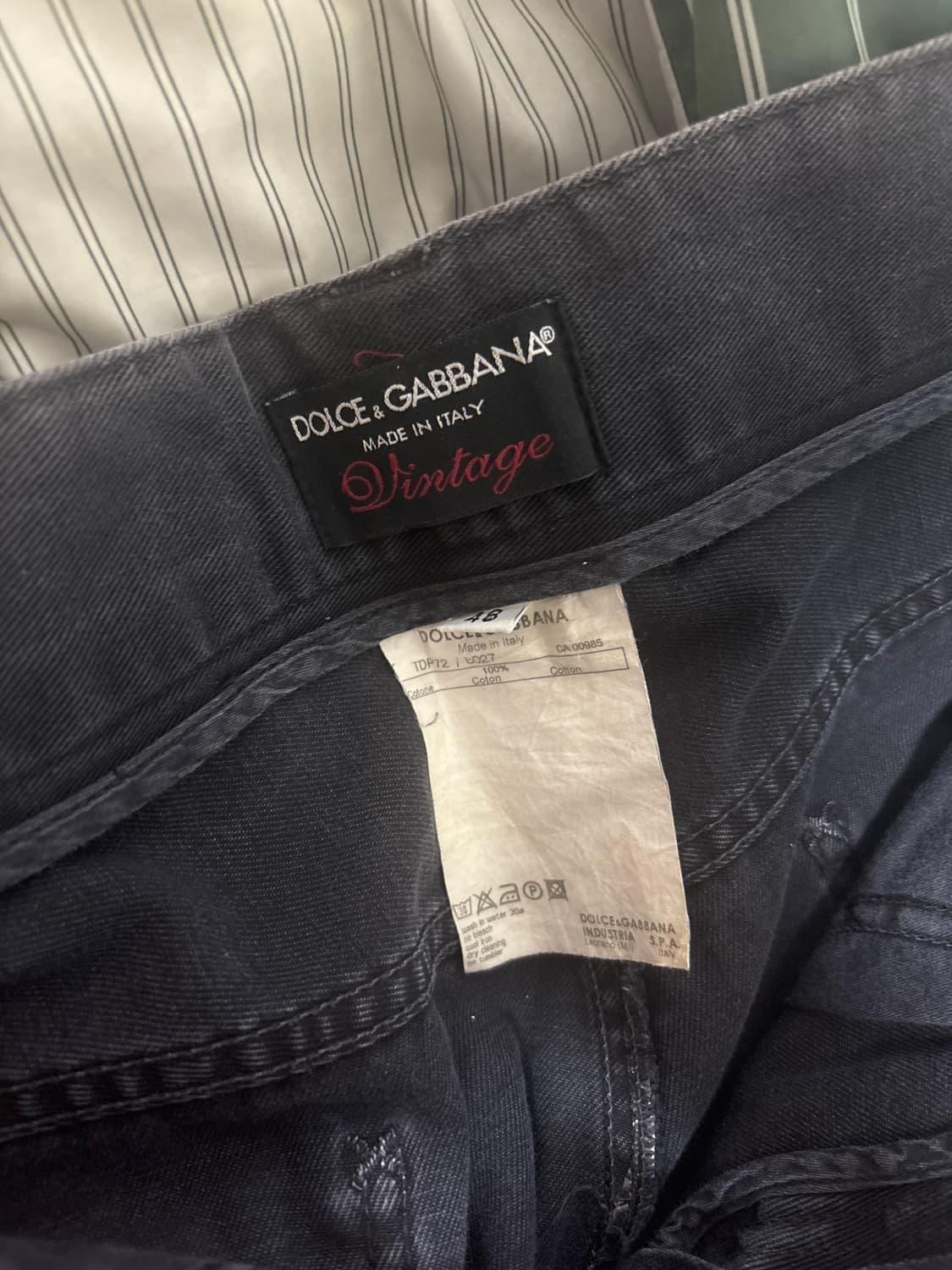 돌체앤가바나 흑청데님 상품이미지5