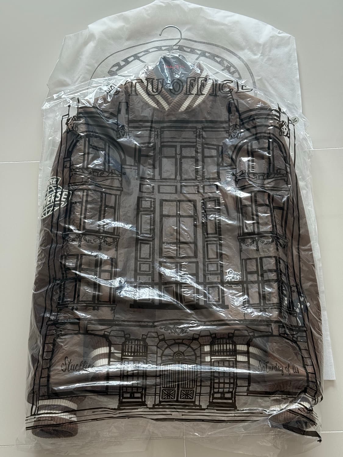 STU 스웨이드 바시티 브라운 [M] 상품이미지10