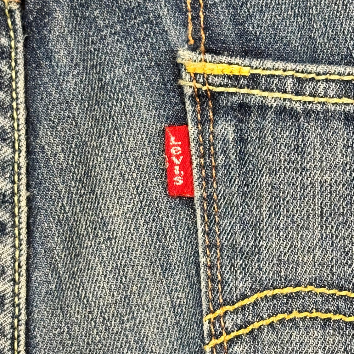 36inch) 리바이스 504 스트레이트 핏 데님 청바지 상품이미지4