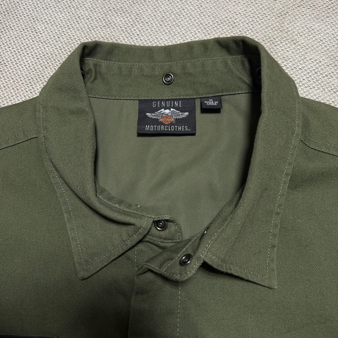 할리데이비슨 카키 워크 자켓 상품이미지3