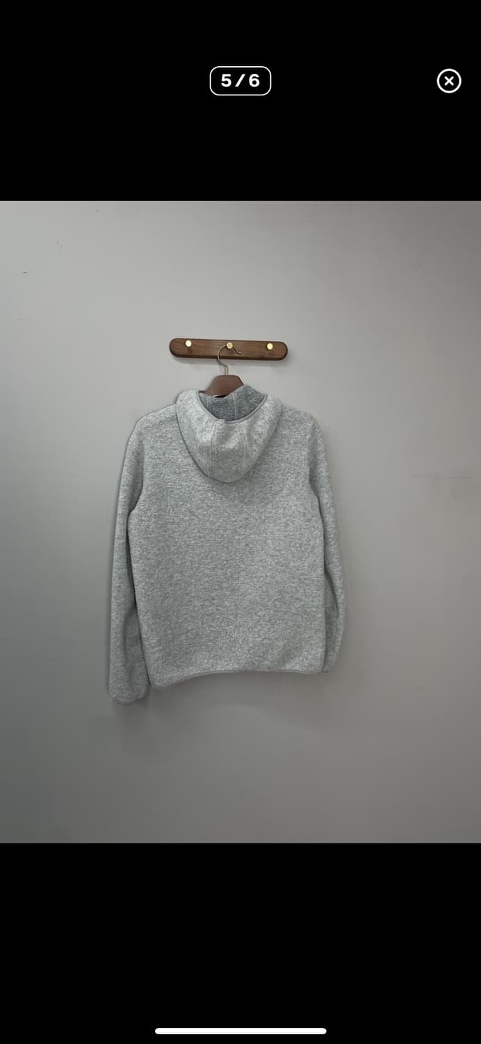 빈티지 그레이 니트 후드집업 A3048 상품이미지5