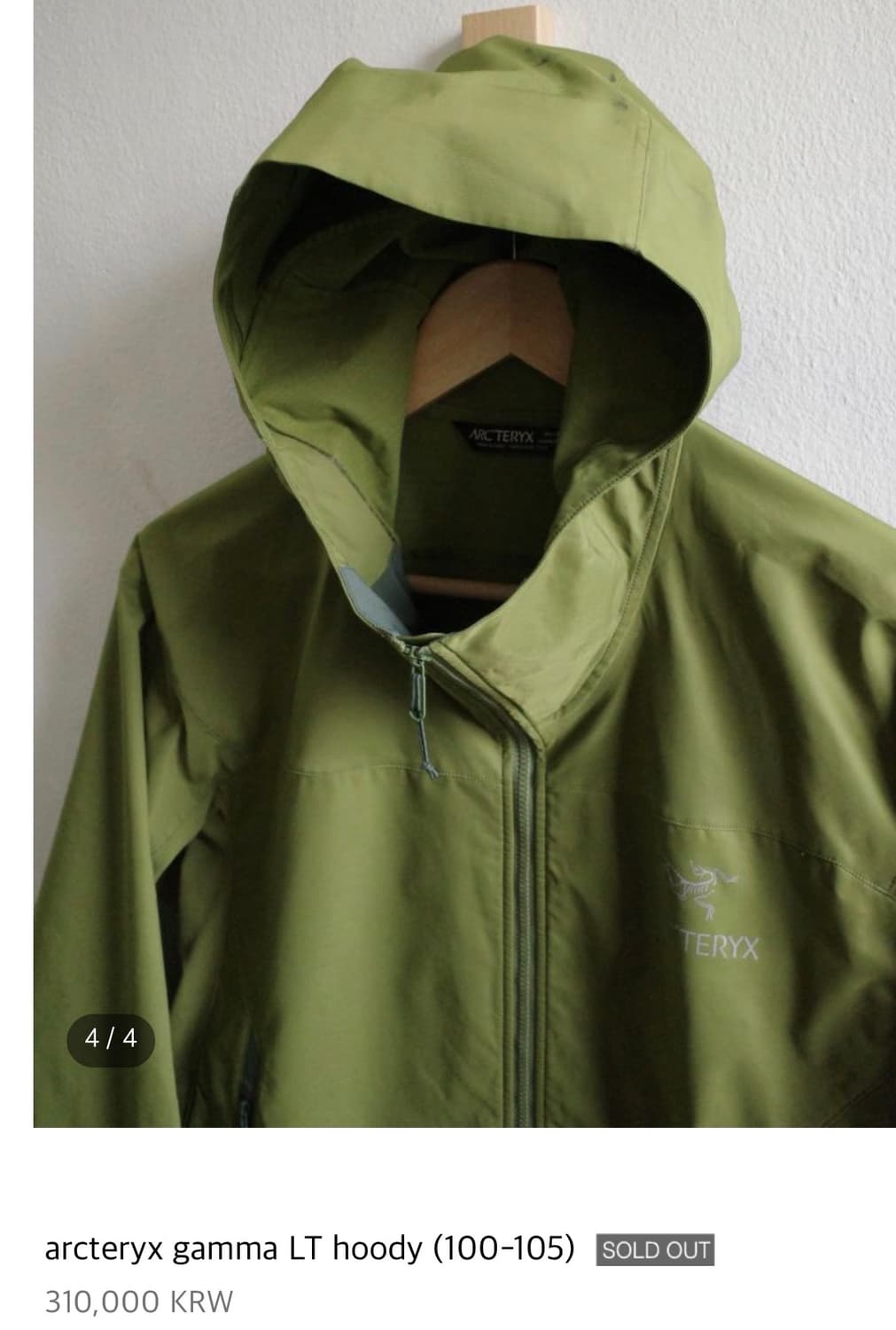 아크테릭스 감마Lt 후디 M 상품이미지2