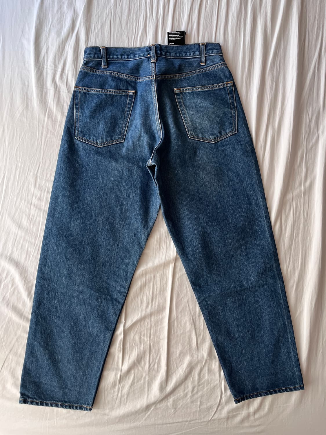 [31] CIOTA 시오타 와이드 테이퍼드 5포켓 데님 상품이미지2