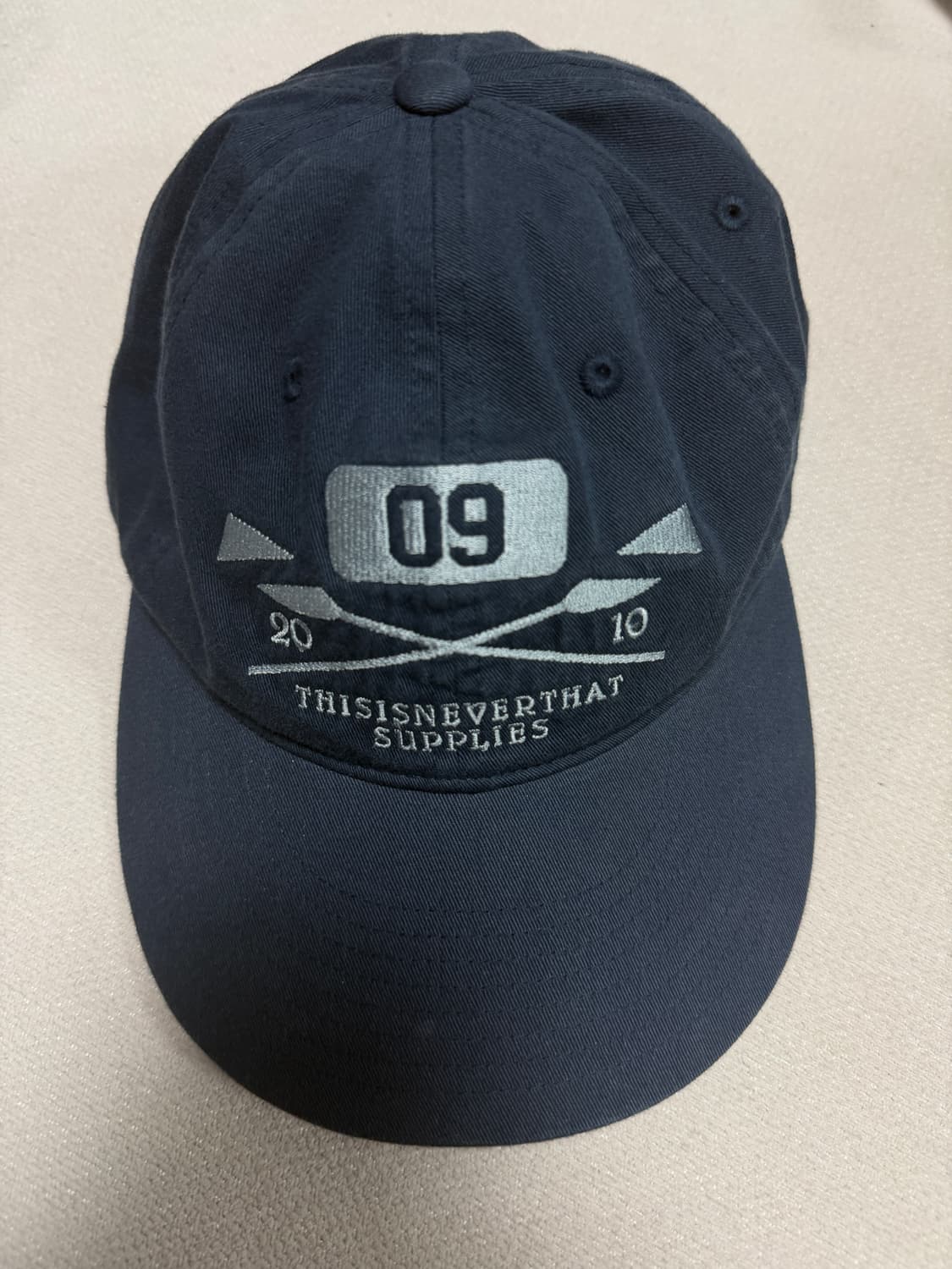 디스이즈네버댓 볼캡 모자 네이비 Embroidered Paddle Cap 상품이미지2