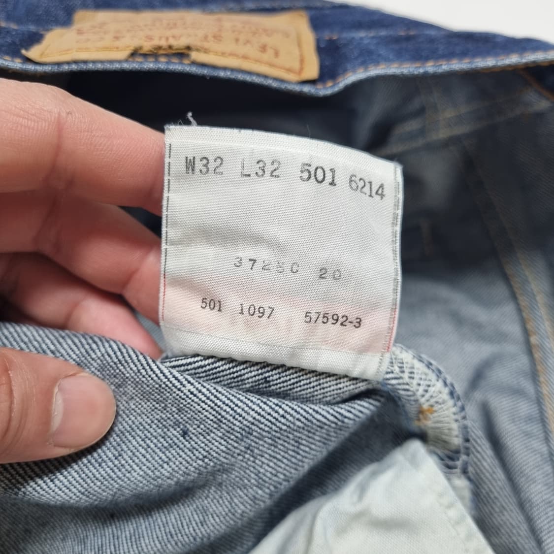 90S LEVIS 501 데님 - 32 상품이미지10