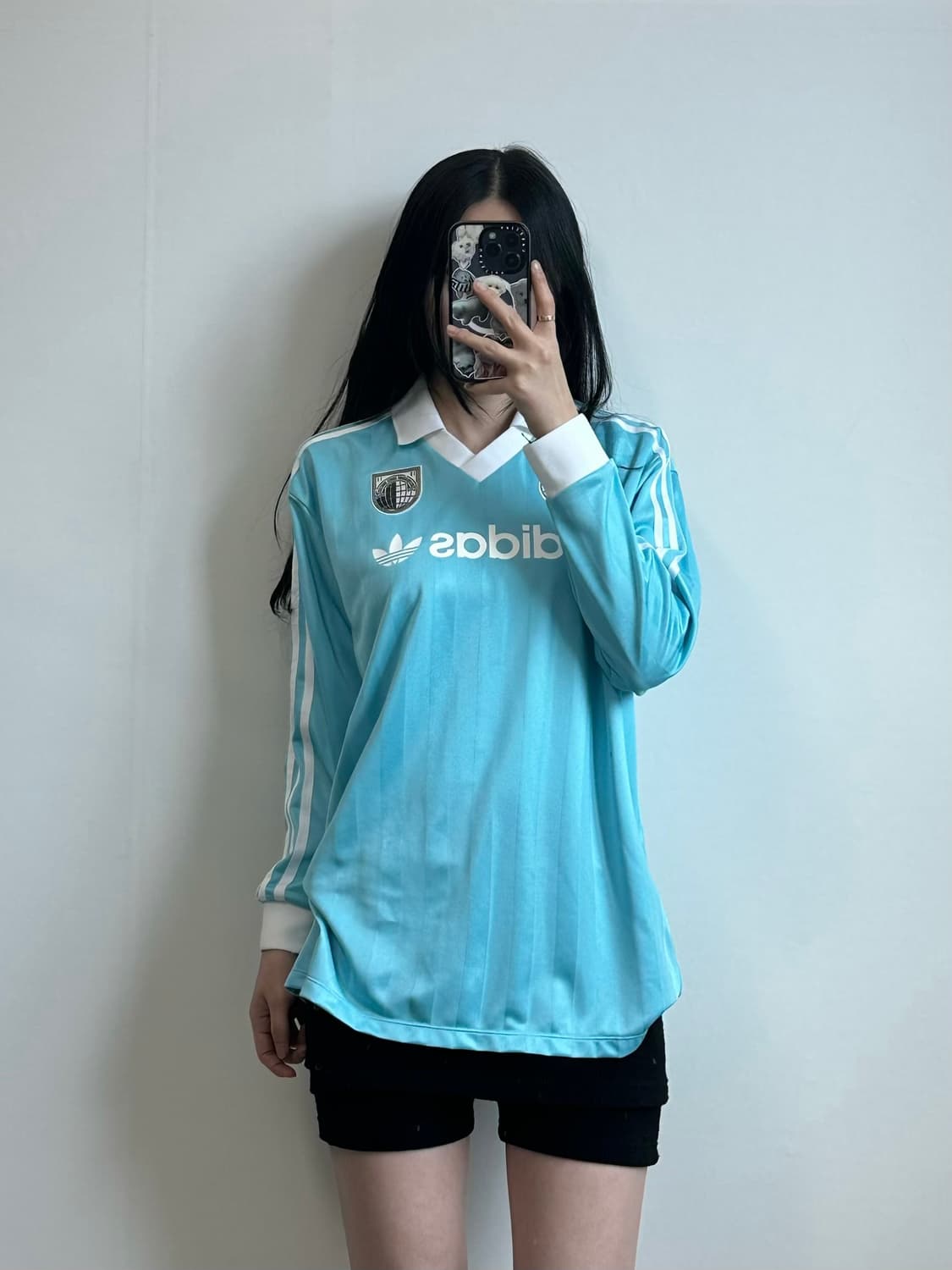 아디다스 풋볼 라이트 아쿠아 롱슬리브 티셔츠 상품이미지1