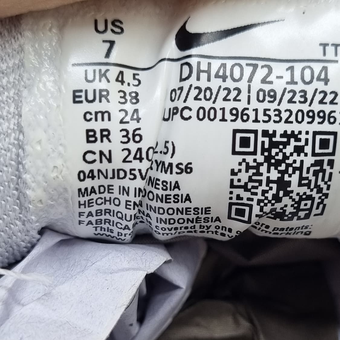 나이키 에어줌 페가수스39 운동화 240 상품이미지6