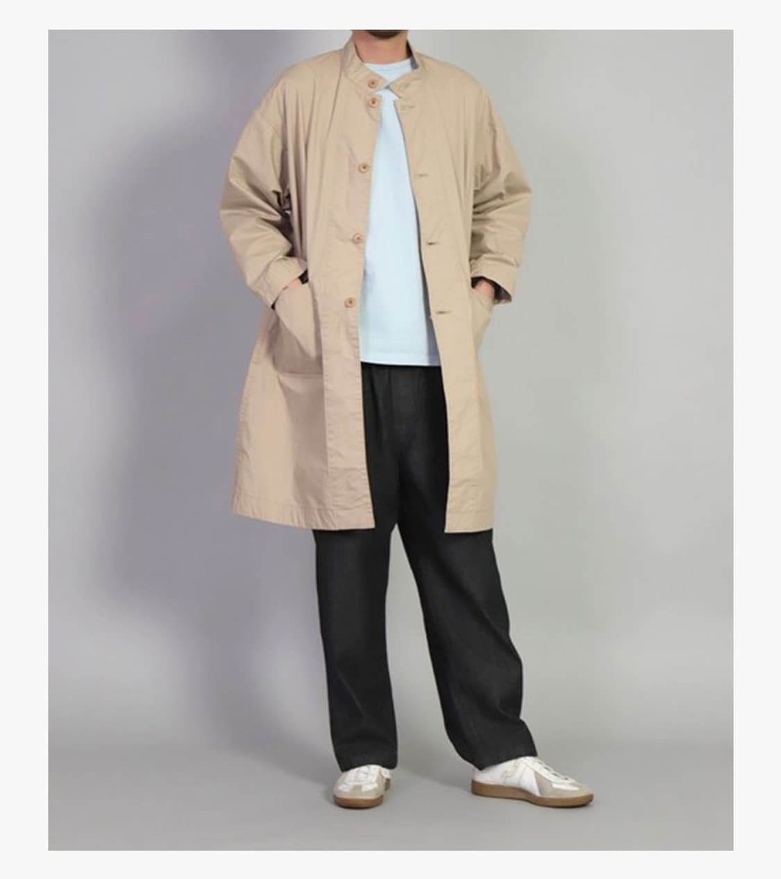 OMNIGOD - 24SS COATING WORK COAT 상품이미지3