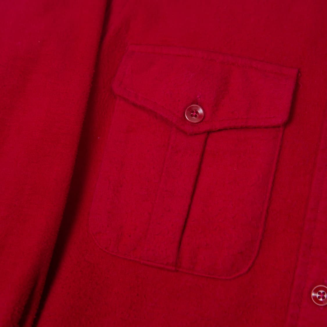 80s 엘엘빈 코튼 2 포켓 워크셔츠 상품이미지2