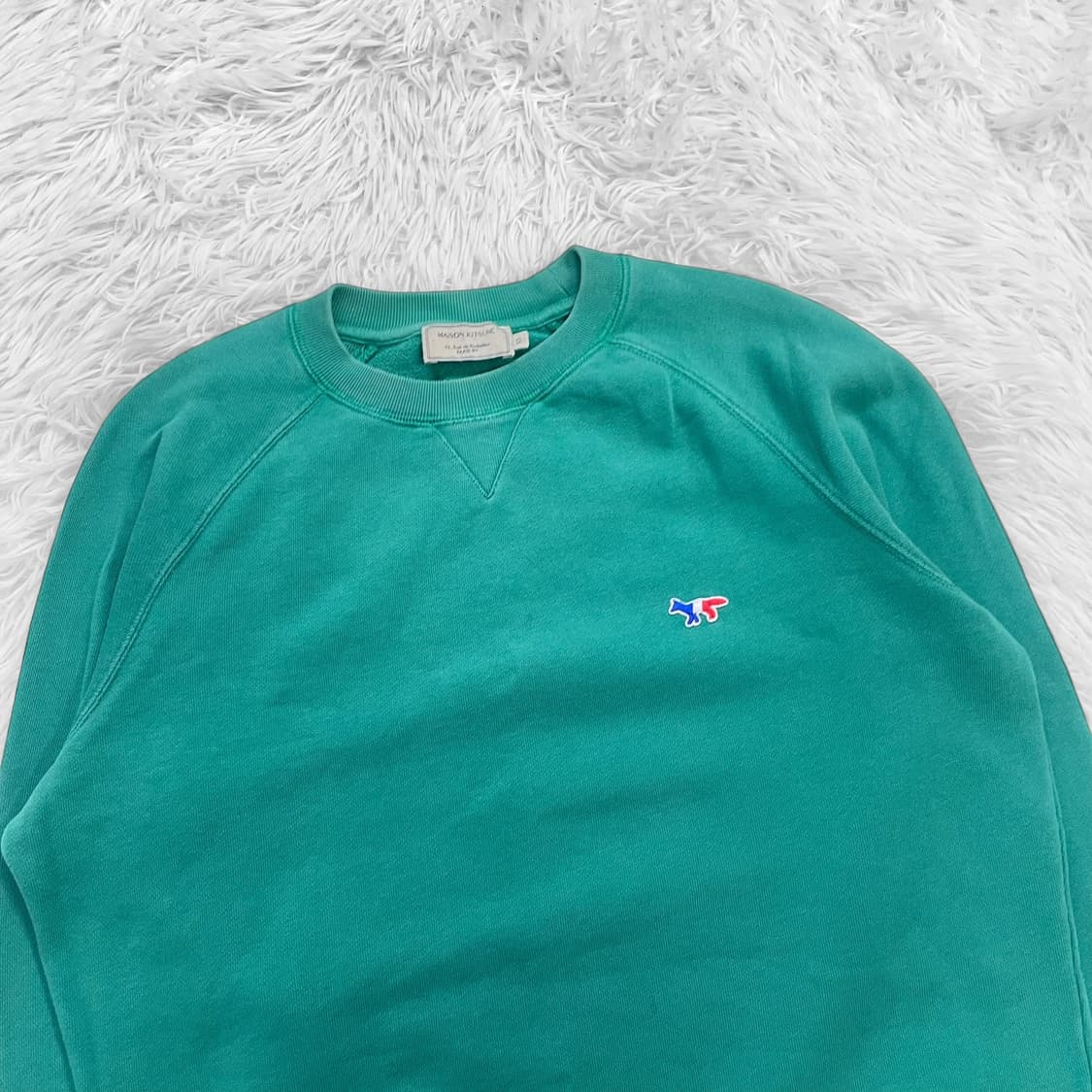 메종키츠네 트리플 컬러 폭스 맨투맨 상품이미지3