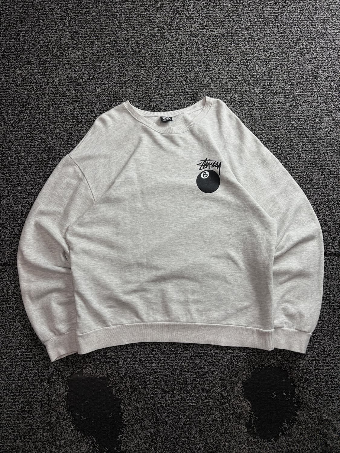 스투시 8볼 빅로고 크루넥 맨투맨 3948 상품이미지2