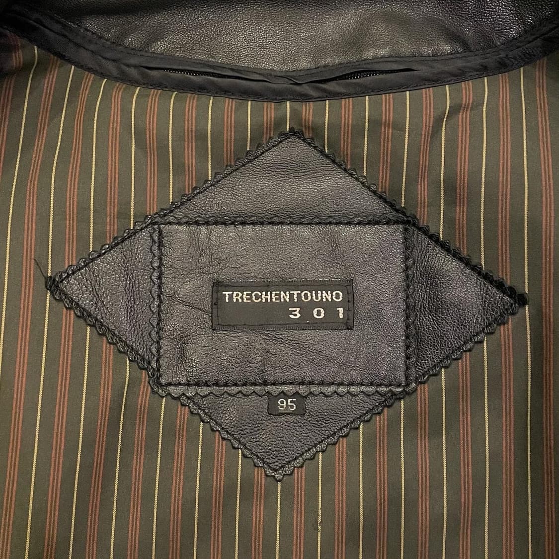 TRECHENTOUNO301 리얼양가죽 싱글자켓(95) 상품이미지5